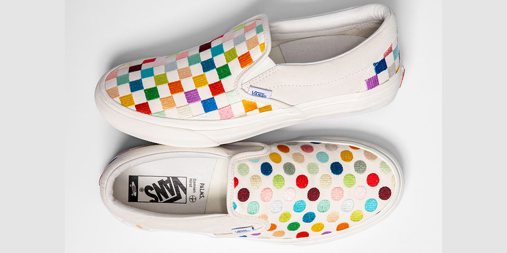 Warna-warni Vans X Damien Hirst X Palms Casino